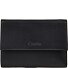  Silk Wallet RFID protection Genuine Leather 14 cm Variant schwarz