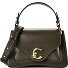  C-Me Shoulder Bag Genuine Leather 23.5 cm Variant fango