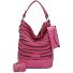  Izzy07 Olga Canvas Shoulder Bag 27 cm Variant zebra pink