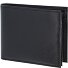  Leather Wallet RFID protection Genuine Leather 12 cm Variant schwarz-freedom anchor
