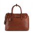  Shopper Bag M Leather 36 cm Variant dark cognac