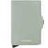 Twinwallet Credit card case RFID protection Leather 7 cm Variant sea green Twinwallet Credit card case RFID protection Leather 7 cm Variant sea green