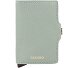  Twinwallet Credit card case RFID protection Leather 7 cm Variant sea green