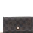  Cortina Piazza Europe wallet RFID 18 cm Variant seal brown