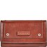  Cecilia Wallet RFID protection Genuine Leather 17 cm Variant marrone