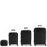  Kiba 4 wheels Suitcase set 3-piece with expansion pleat Variant negro