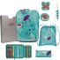  ErgoFlex Tiny School bag set 6-piece Variant Butterfly Garden