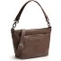  Zarita Shoulder Bag Genuine Leather 22 cm Variant dark taupe