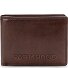 Memphis Wallet RFID protection Leather 12.5 cm Variant dark brown