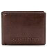  Memphis Wallet RFID protection Leather 12.5 cm Variant dark brown