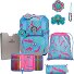  ErgoFlex Tiny School bag set 6-piece Variant Happy Pixel