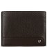  Due Wallet RFID protection Leather 11.5 cm Variant braun