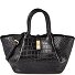  Coccodrillo Sheryl Shopper Bag Leather 22 cm Variant black