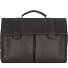  Kobe Briefcase Genuine Leather 42 cm Laptop compartment Variant schwarz