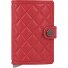 Miniwallet Credit card case RFID protection Leather 6.5 cm Variant red Miniwallet Credit card case RFID protection Leather 6.5 cm Variant red