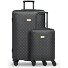  Palermo 4 wheels Suitcase set 2-piece Variant black 1