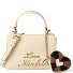  Heart Charm Handbag Genuine Leather 21 cm Variant ivory