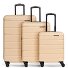 Munich 4.0 4-wheel suitcase set 3-piece with stretch fold Variant beige dull Munich 4.0 4-wheel suitcase set 3-piece with stretch fold Variant beige dull