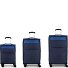  Cloud 4 wheels Suitcase set 3-piece with expansion pleat Variant azul