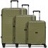  Essentials 05 3-SET 4 wheels Suitcase set 3-piece Variant dark-olive 2