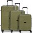 Essentials 05 3-SET 4 wheels Suitcase set 3-piece Variant dark-olive 2