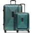  Essentials 14 4-wheel suitcase set 2 pcs. laptop compartment with expansion fold Variant pearl-green metallic