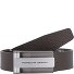  Hook belt leather Variant darkbrown | 90 cm