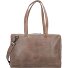 Pure shoulder bag leather 43 cm laptop compartment Variant taupe  Pure shoulder bag leather 43 cm laptop compartment Variant taupe
