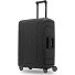  Essentials 15 4-wheel trolley 65 cm with three-point closure Variant deep black