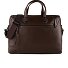  Briefcase Leather 43.5 cm Laptop compartment Variant dark brown