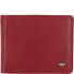  Polo Wallet RFID protection Genuine Leather 11 cm Variant rot