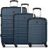 Amplar Evo 4 wheels Suitcase set 3-piece with expansion pleat Variant navy blue Amplar Evo 4 wheels Suitcase set 3-piece with expansion pleat Variant navy blue