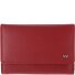  Polo Wallet RFID protection Genuine Leather 14 cm Variant rot