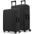  Essentials 15 4-wheel suitcase set 2-piece with three-point closure Variant deep black