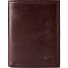  Wood Wallet Leather 10 cm Variant brown
