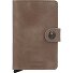  Miniwallet Vintage credit card case wallet RFID leather 6.5 cm Variant taupe