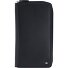  Polo Wallet RFID protection Genuine Leather 21.5 cm Variant schwarz