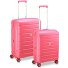  Starlight 3.0 4 wheels Suitcase set 2-piece with expansion pleat Variant coral pink