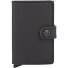  Miniwallet Credit card case RFID protection Leather 6.5 cm Variant black