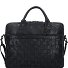  Urban Poets Blaise Briefcase Leather 40 cm Laptop compartment Variant dark ash