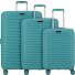 Travel Line 4500 4 wheels Suitcase set 3-piece with expansion pleat Variant petrol  Travel Line 4500 4 wheels Suitcase set 3-piece with expansion pleat Variant petrol