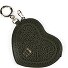  Ciondollini Leather Bag Charm, 11.5 cm Variant dark olive