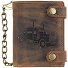  Vintage wallet VIII leather 10 cm Variant braun