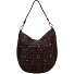  Edera Shoulder Bag Leather 28 cm Variant moro