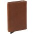  Lancaster Credit card case RFID protection Leather 7 cm Variant cognac
