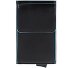  Blue Square credit card case leather 6 cm Variant black