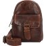 Rugged Shoulder bag Leather 17 cm Variant brown  Rugged Shoulder bag Leather 17 cm Variant brown