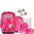  Pack School bag set 6-piece Variant KuntBärbuntes Einhorn