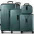  Essentials 14 4-wheel suitcase set + beauty case 4 pcs. with stretch fold Variant pearl-green metallic