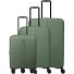  Air Stripe 4 wheels Suitcase set 3-piece Expandable Variant green